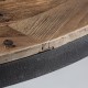 Mesa comedor redonda Lakaros madera reciclada