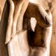 Figura Budha alto 155 cm madera tallada