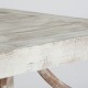 Mesa de centro Panistos madera reciclada blanca decapada