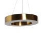 Lámpara de techo redonda Gideron metal dorado D30