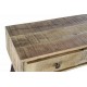 Consola Anastonis madera reciclada natural y metal