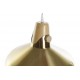 Lámpara de techo Petretus madera y metal dorado