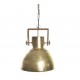 Lámpara de techo Artandrou 1 foco dorado industrial
