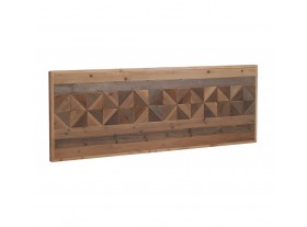 Cabecero cama Aeses L165 madera reciclada natural