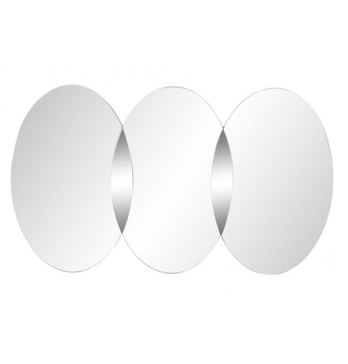 Espejo pared Cesukas círculos ahumado L119