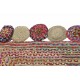Alfombra rectangular india Korosten 200x290 yute multicolor