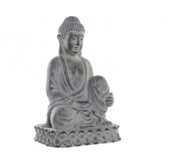 Figura Buda exterior interior gris claro A67
