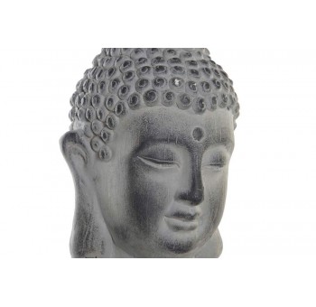 Figura Buda exterior interior gris claro A67