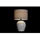Lámpara sobremesa Bastes cerámica efecto mármol