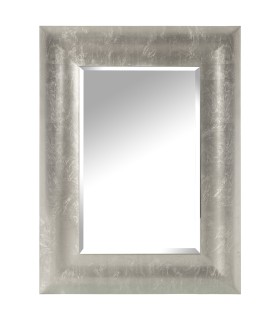 Espejo pared Vedran madera plata