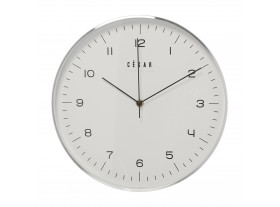 Reloj pared Gastizo redondo marco aluminio D31