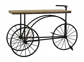 Consola triciclo vintage estilo industrial