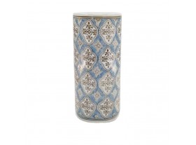 Paragüero cerámica clásico azul y blanco