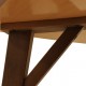 Mesa de comedor Luzbel L150 madera nogal