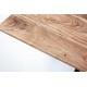 Mesa comedor cuadrada Caprice madera natural