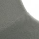 Silla Kadmiel tapizado gris
