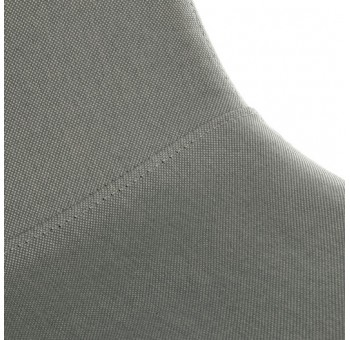 Silla Kadmiel tapizado gris