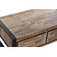 Mesa de centro Tirsa madera acacia 2 cajones