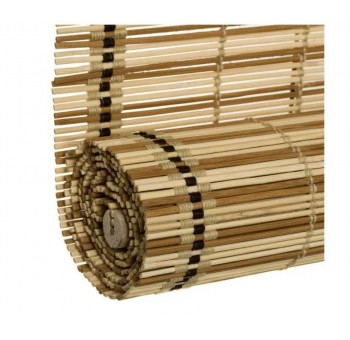 Estor persiana 90x180 enrollable estilo colonial bambú natural