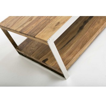 Mesa de centro rectangular Alan madera palisandro