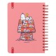 Cuaderno A5 Snoopy corazón
