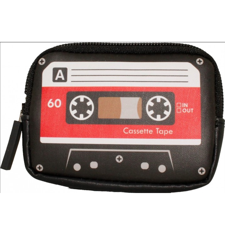 Monedero cassette retro vintage colores surtidos