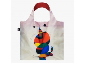 Bolsa de la compra plegable Joan Miró Pájaro y Estrella