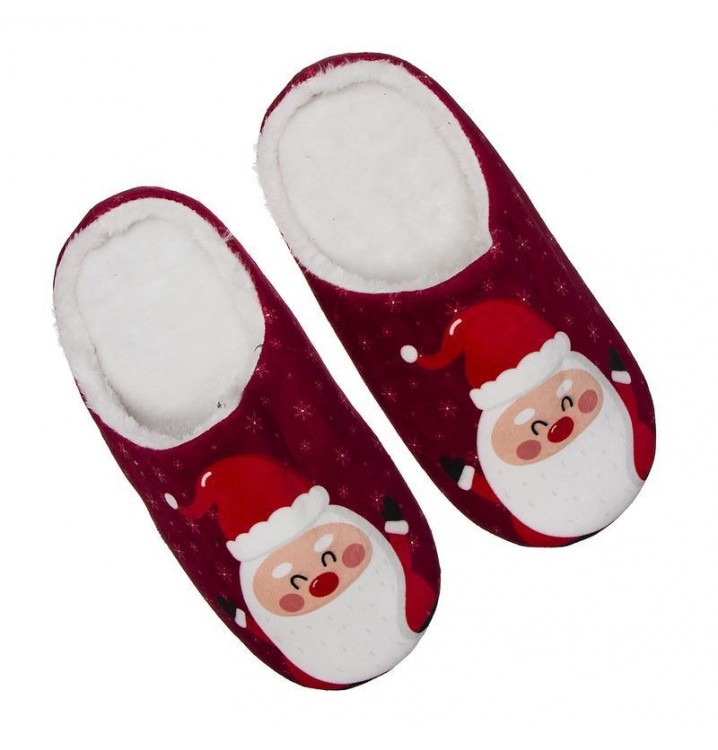 Zapatillas casa pantuflas Papa Noel Navidad