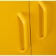 Armario Ustran metal amarillo 4 puertas