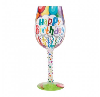 Copa vino Lolita Birthday Streamers Cumpleaños