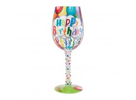 Copa vino Lolita Birthday Streamers Cumpleaños