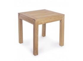 Mesa cuadrada Ulith madera de teca A50