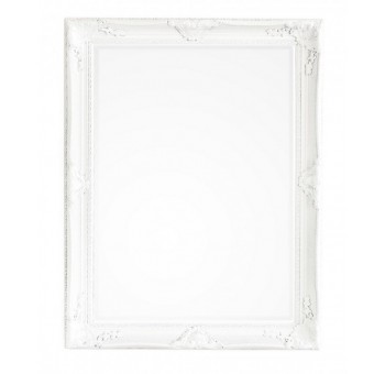 Espejo pared Crigmol blanco envejecido 90x120