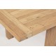 Mesa comedor extensible Polje madera Teca reciclada L160