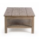 Mesa de centro Xohie 110X65 madera teca marrón