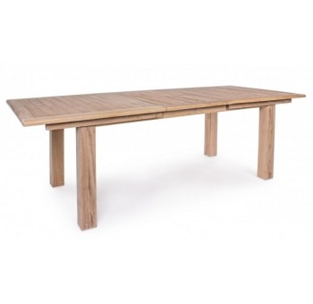 Mesa comedor extensible Draai madera de teca 180-240X100