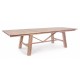 Mesa comedor extensible Draai madera de teca 220-300X100