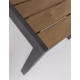 Mesa comedor extensible Grzywa aluminio y polywood 140-200X90