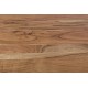 Mesa comedor akacija acero y madera de acacias 160X90