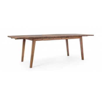 Mesa de comedor extensible Alyva madera de acacia180/240X90 