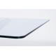 Mesa comedor cristal Yisur 160X90 blanca