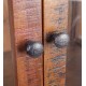 Vitrina Libat 6 puertas madera acacia