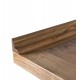 Consola Talud tallada 2 cajones madera teca reciclada