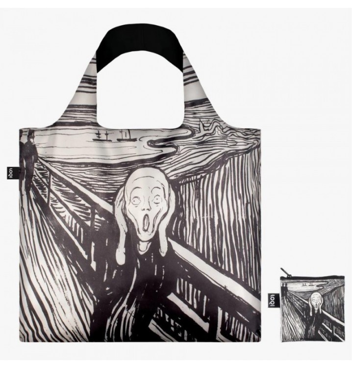 Bolsa de la compra plegable Eduard Munch the Scream