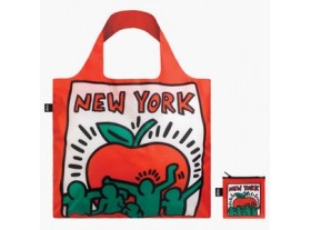 Bolsa de la compra plegable Keith Haring New York
