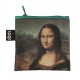 Bolsa de la compra plegable Leonardo Da Vinci Mona Lisa