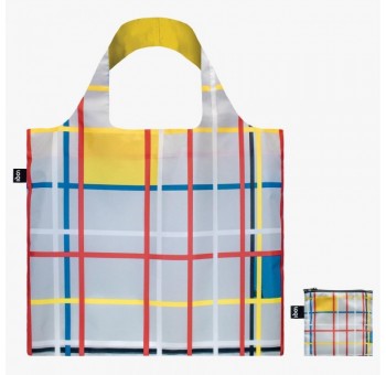 Bolsa de la compra plegable Piet Mondrian New City 3