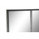 Espejo pared Ventana metal negro 90x120 vertical y horizontal