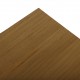 Cómoda Xikneds madera Mid Century detalle dorado 3 cajones