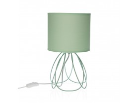Lámpara de mesa Qimoill verde